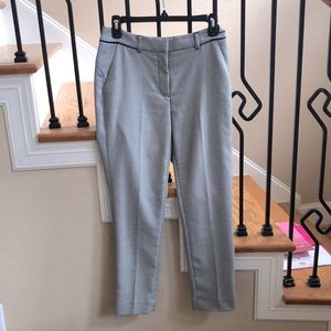 Black and white work pants